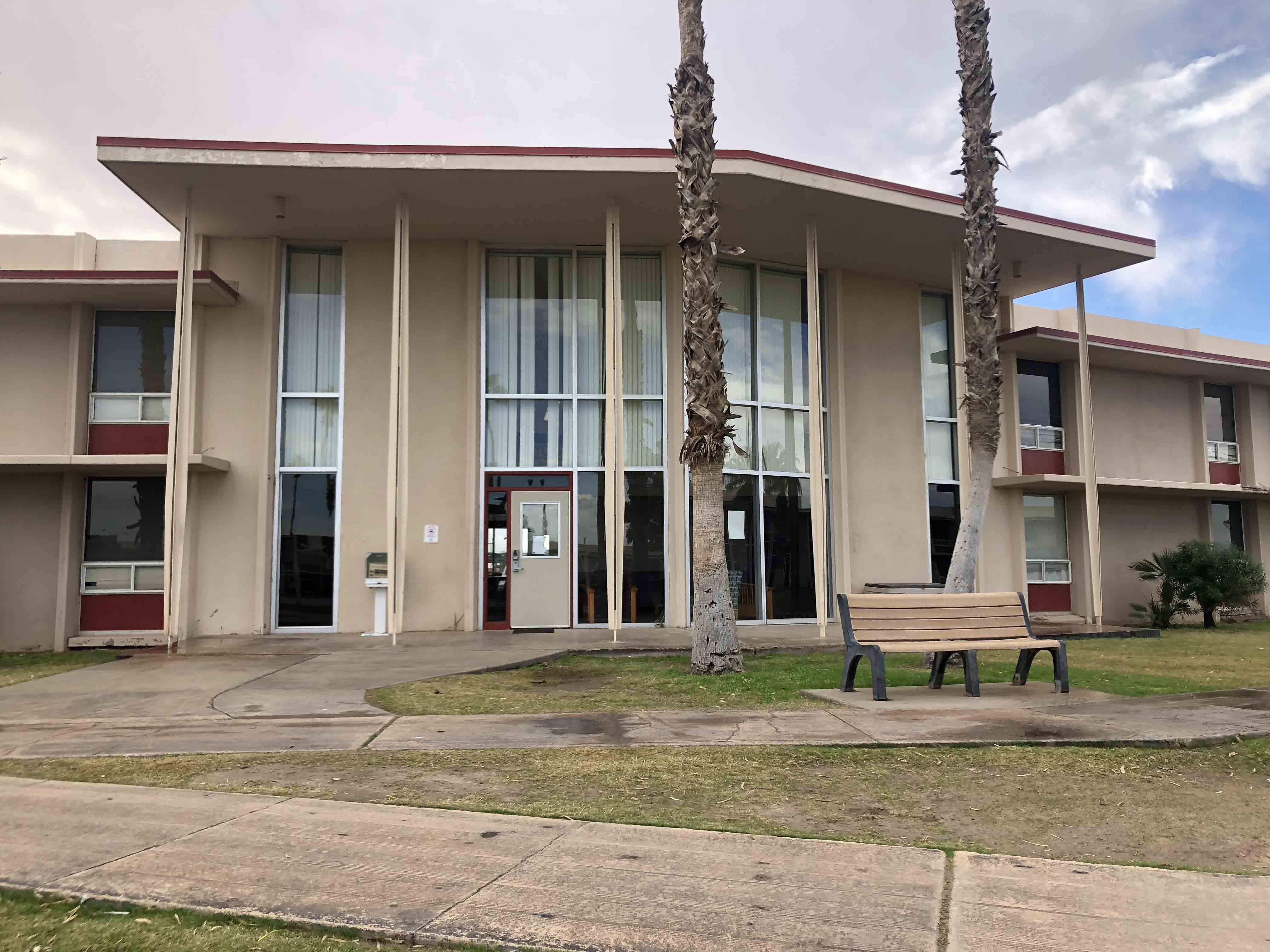 Exterior view of an AWC dorm hall