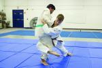 Judo and Juitsu are popular classes at AWC